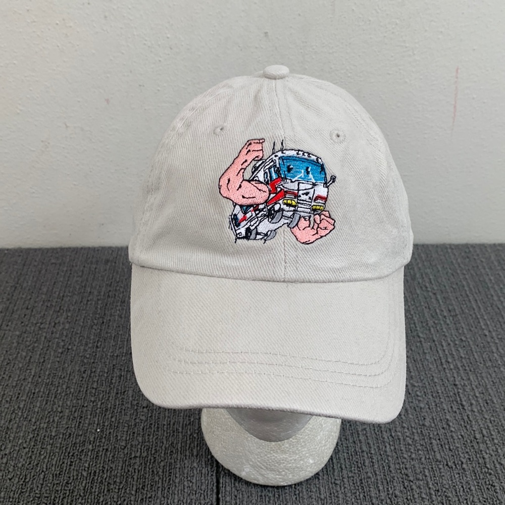 RV Baseball Hat Mens Adjustable Tan Strapback Snap Cap Velocity 0110